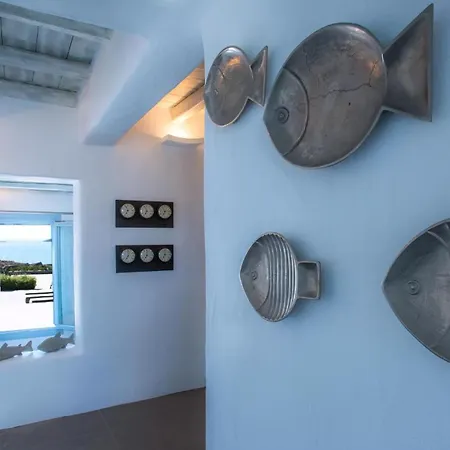 Luxury With Sea View And Swimming Pool Up To 8 Persons Apv Paros Golden Villa