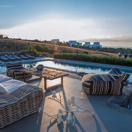 Villa Luxury With Sea View And Swimming Pool Up To 8 Persons Apv Paros Golden *
